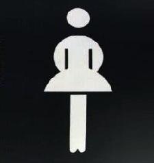 Menschliches DamenWC (Toilettensklave)